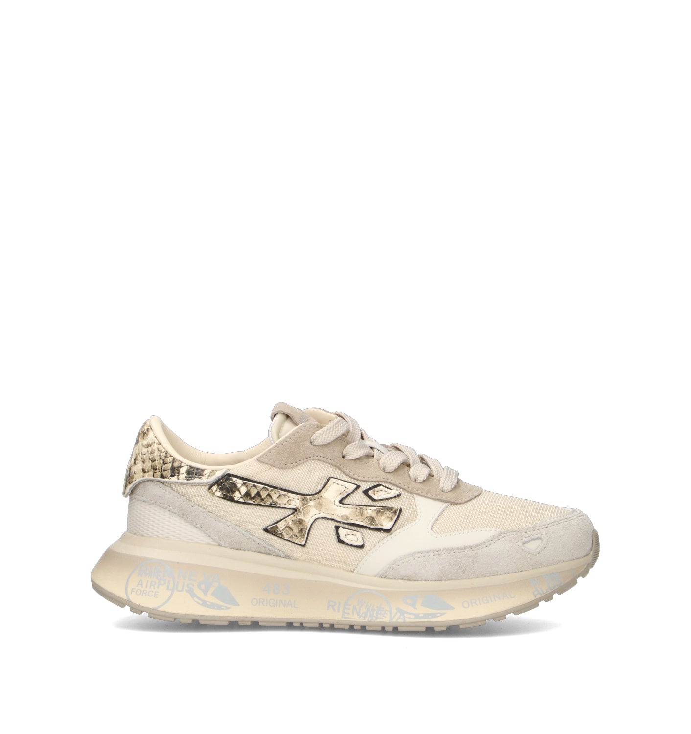 PREMIATA Sneaker donna beige/grigia