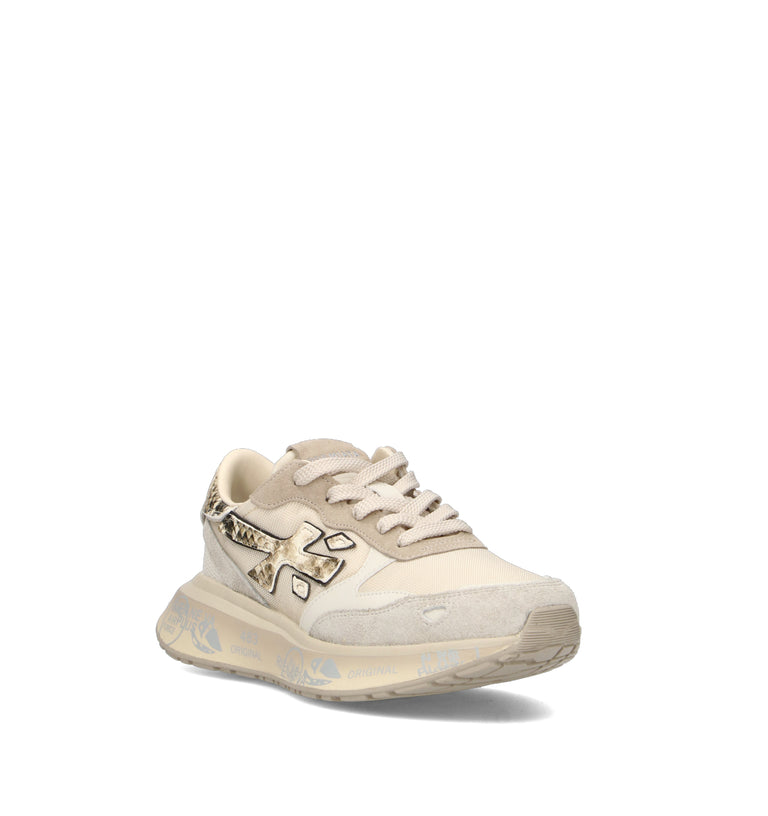 PREMIATA Sneaker donna beige/grigia