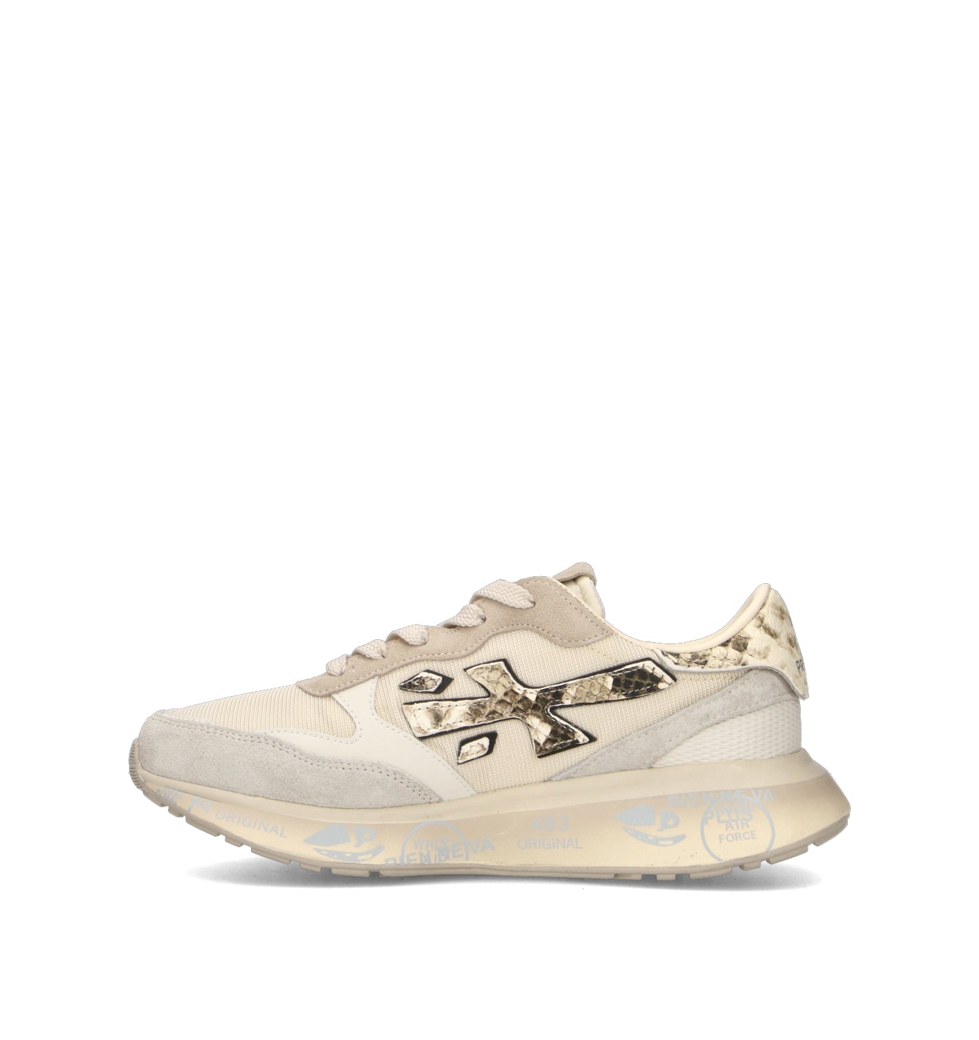 PREMIATA Sneaker donna beige/grigia
