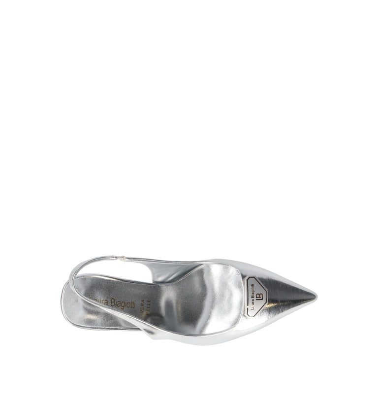 LAURA BIAGIOTTI Slingback donna argento