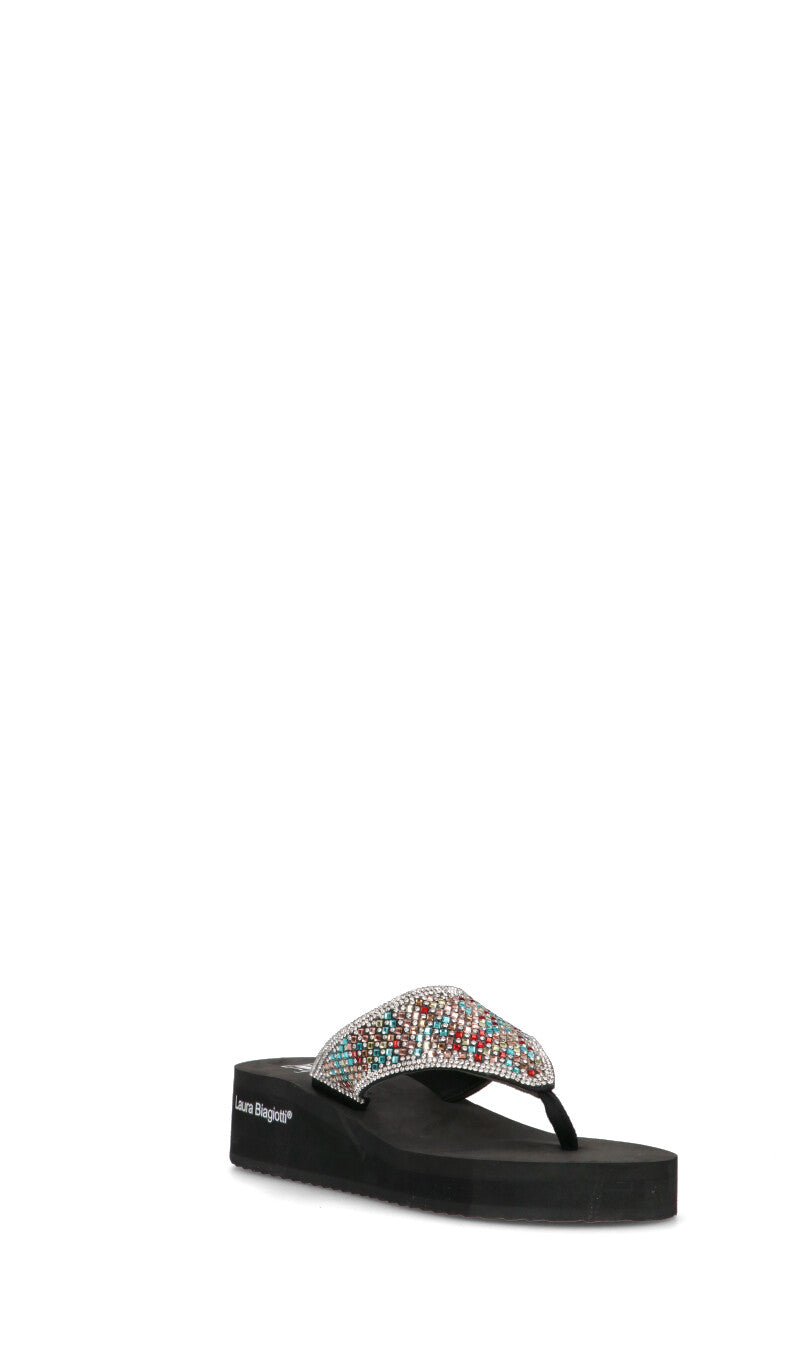 LAURA BIAGIOTTI Ciabatta donna nera
