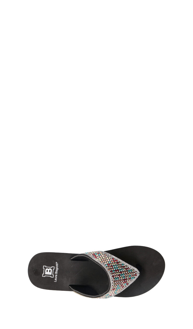 LAURA BIAGIOTTI Ciabatta donna nera