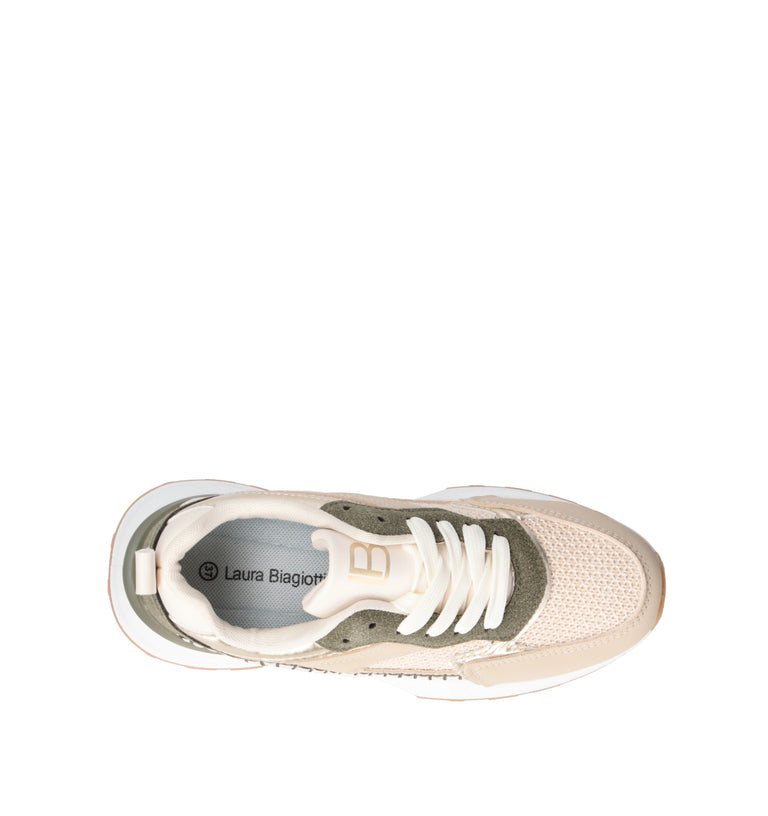 LAURA BIAGIOTTI Sneaker donna beige