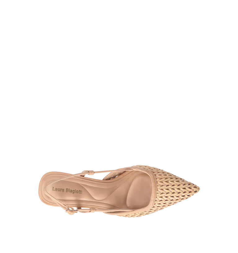 LAURA BIAGIOTTI Slingback donna beige