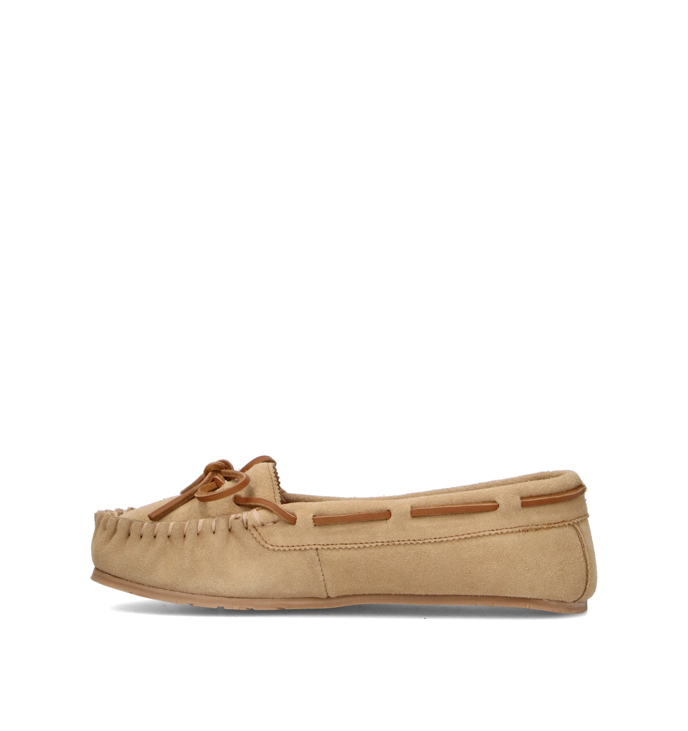 CLARKS Mocassino donna beige in suede