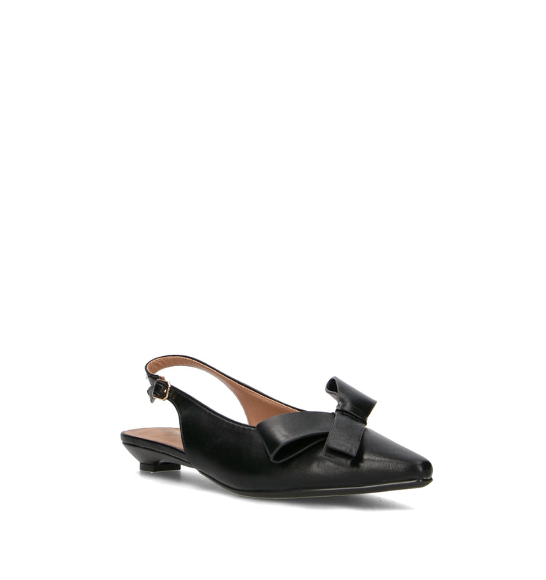 A.ENNIE Slingback donna nera