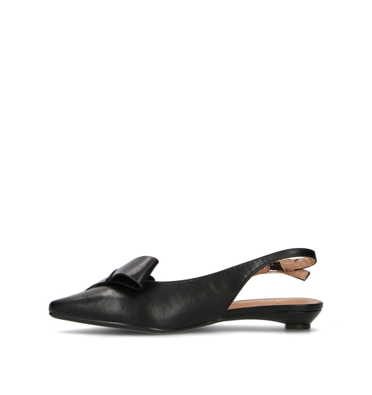 A.ENNIE Slingback donna nera