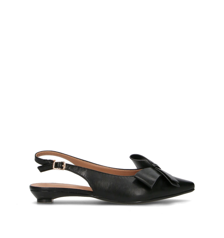 A.ENNIE Slingback donna nera