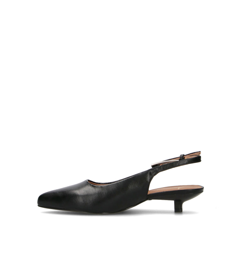 A.ENNIE Slingback donna nera