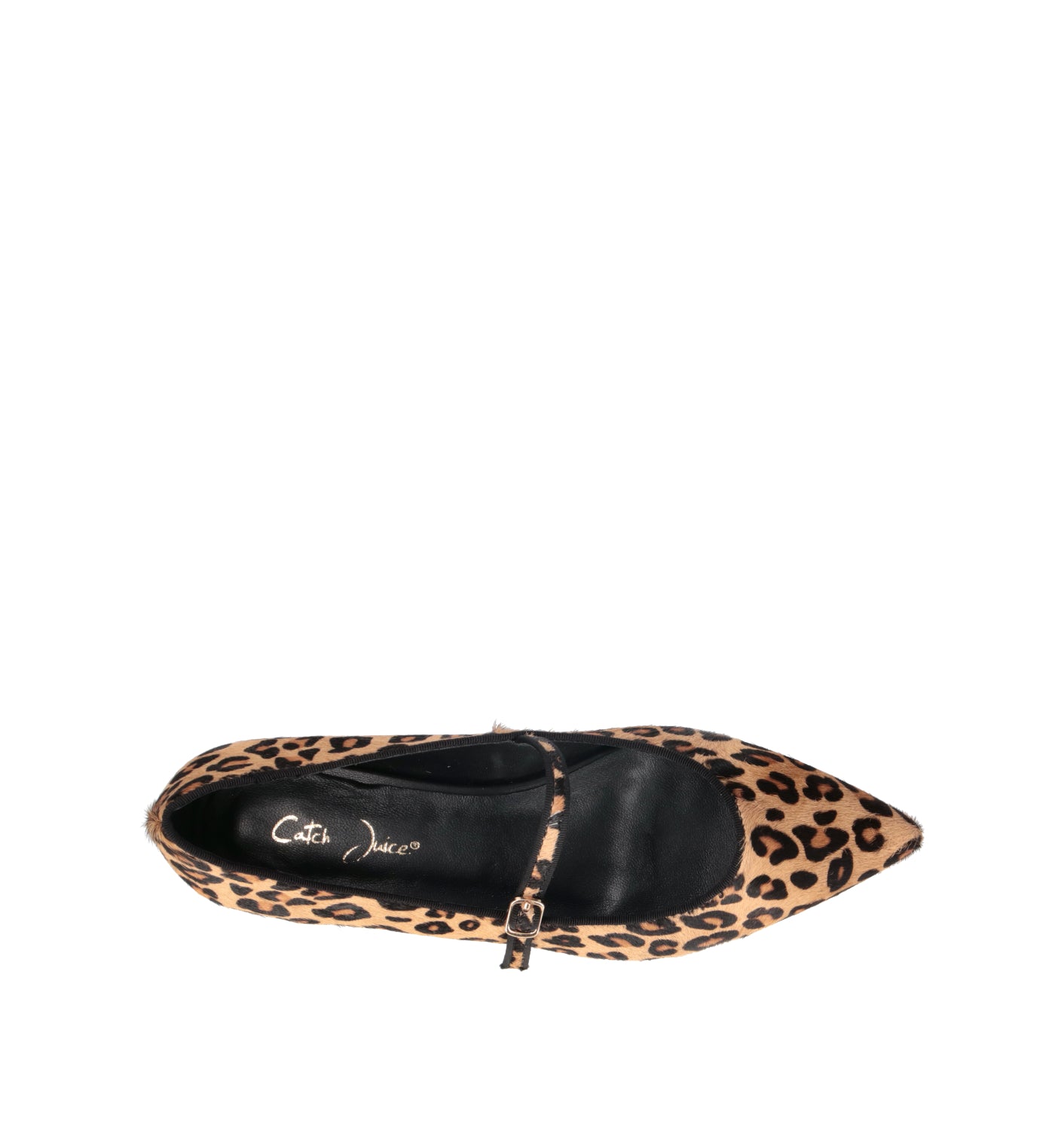 CATCH JUICE Ballerina donna leopardata in cavallino