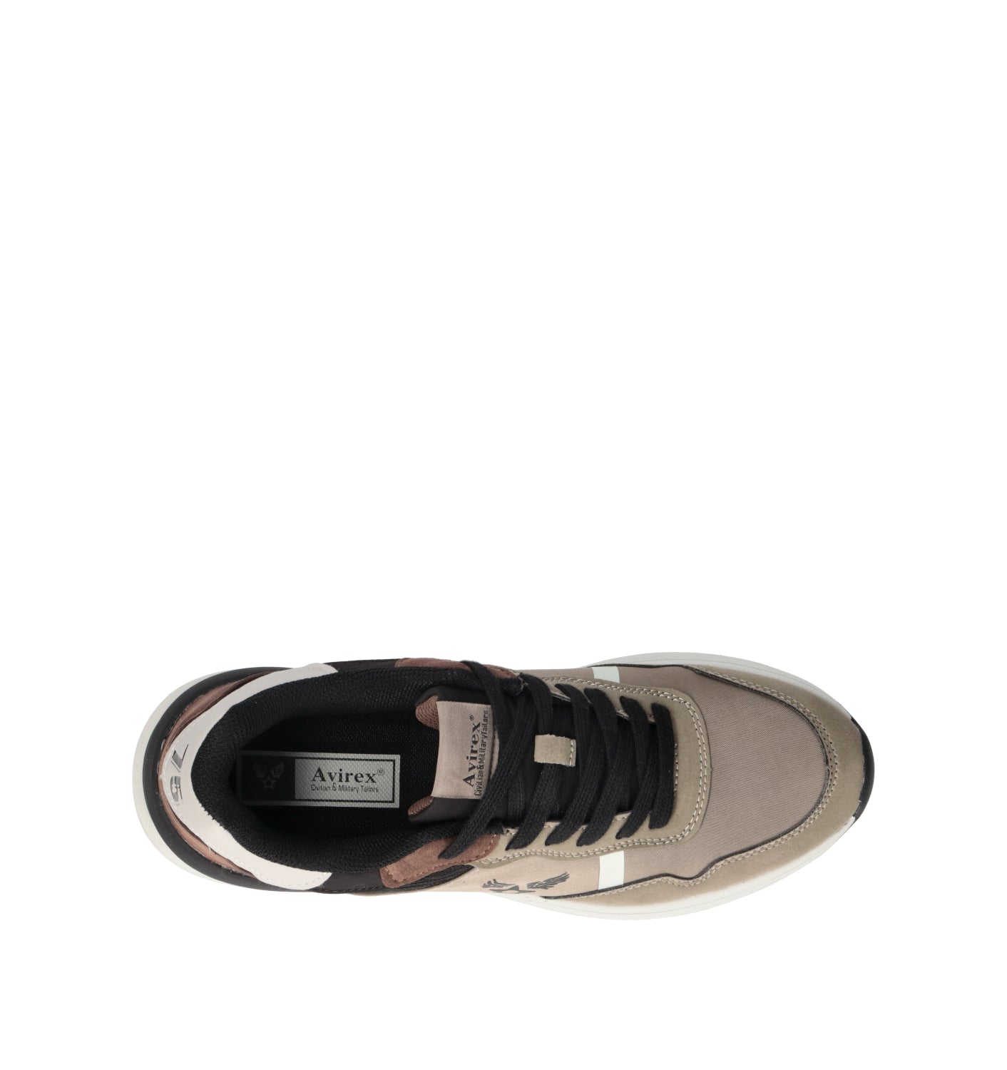 AVIREX Sneaker uomo marrone