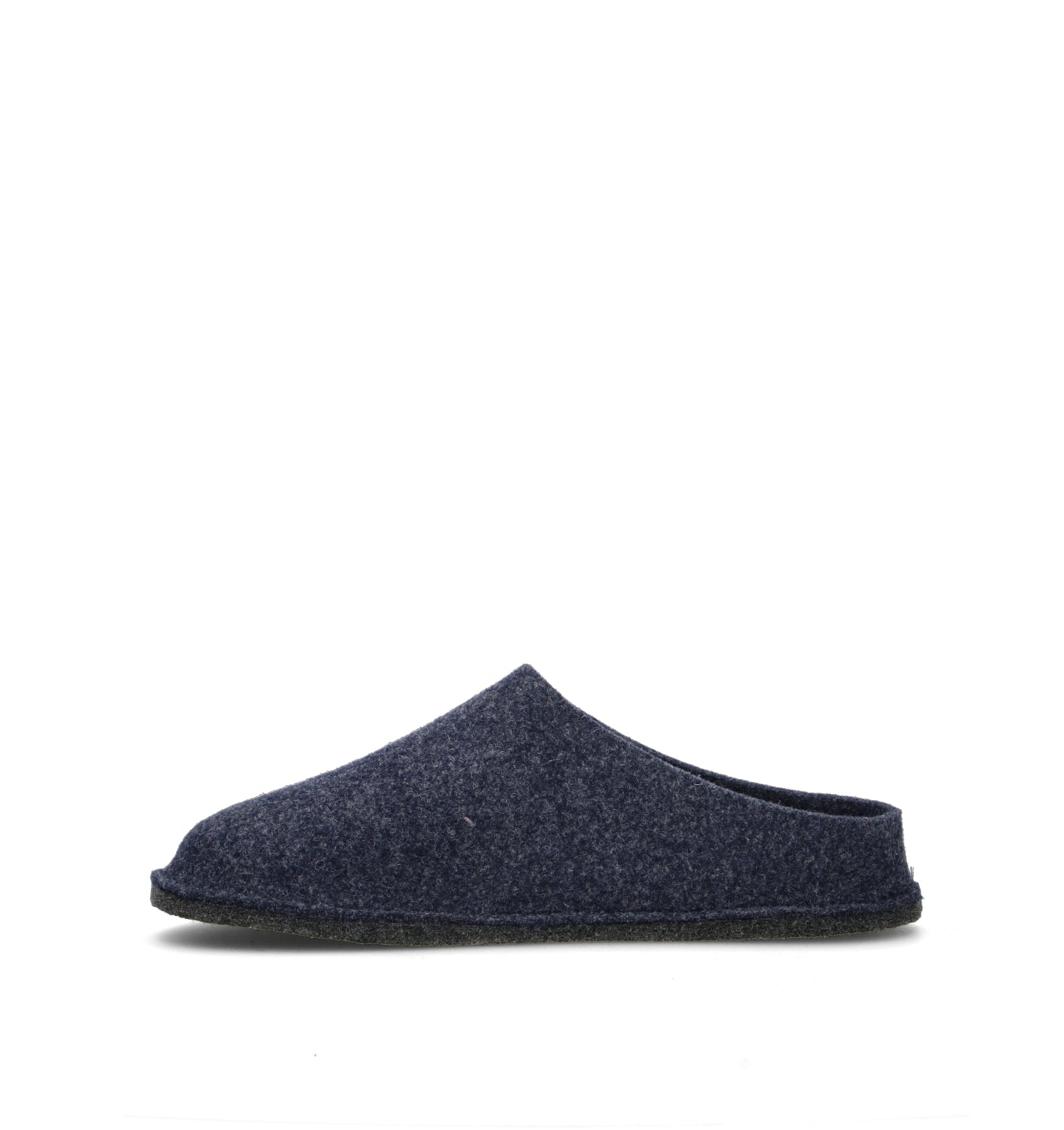 LE TIROLESI Pantofola uomo blu in lana