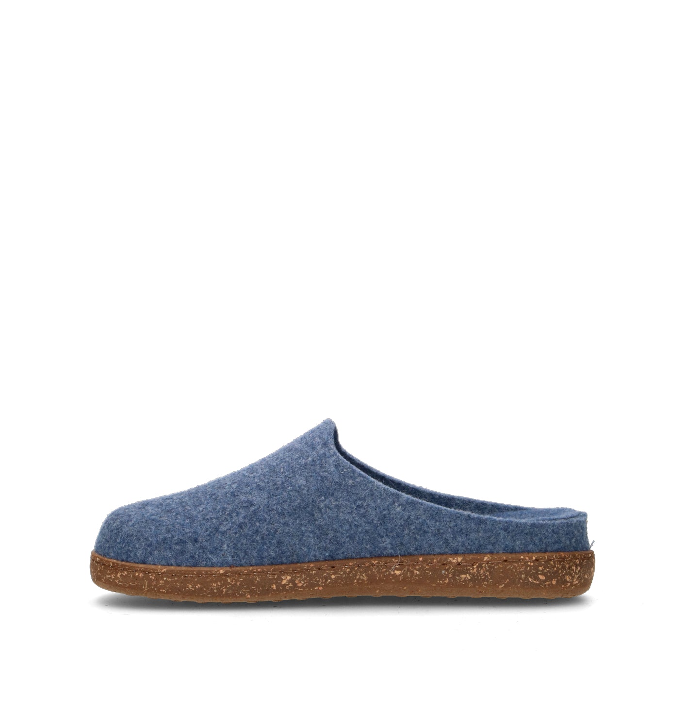 LE TIROLESI Pantofola donna denim in lana