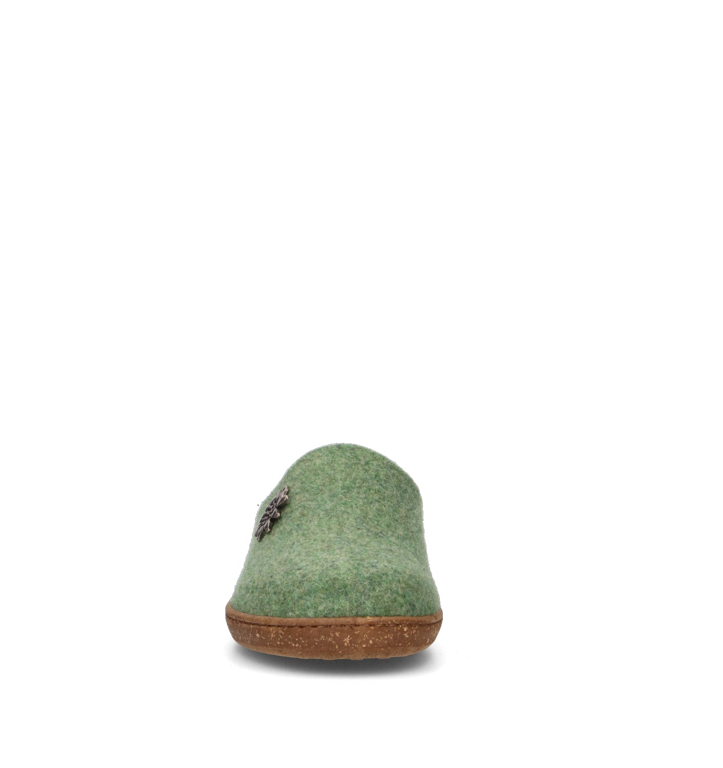 LE TIROLESI Pantofola donna verde