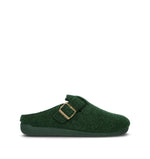 LE TIROLESI Pantofola donna muschio