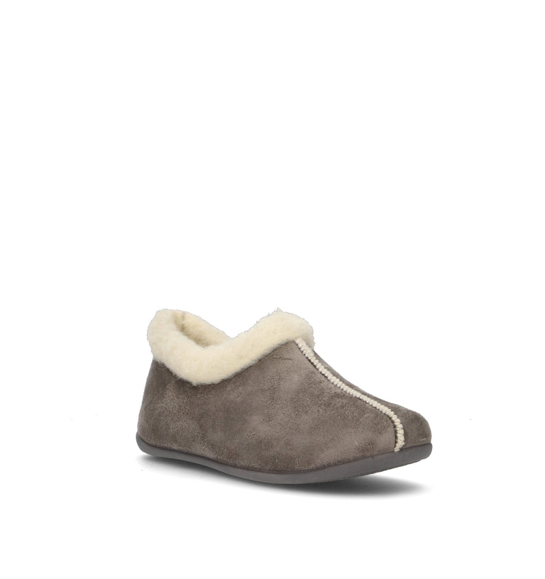 LE TIROLESI Pantofola donna grigia