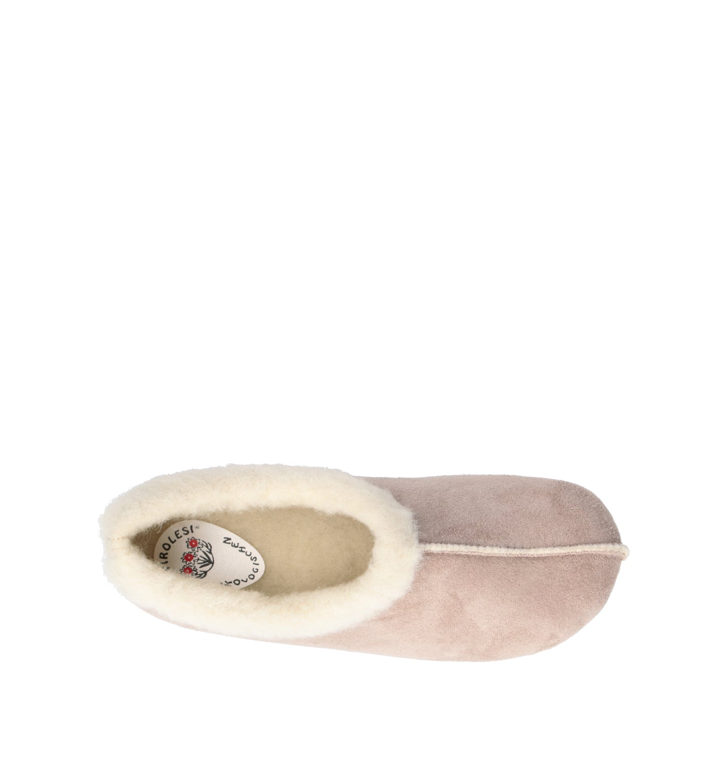 LE TIROLESI Pantofola donna beige