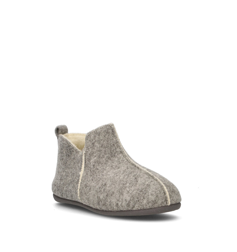 LE TIROLESI Pantofola donna grigia