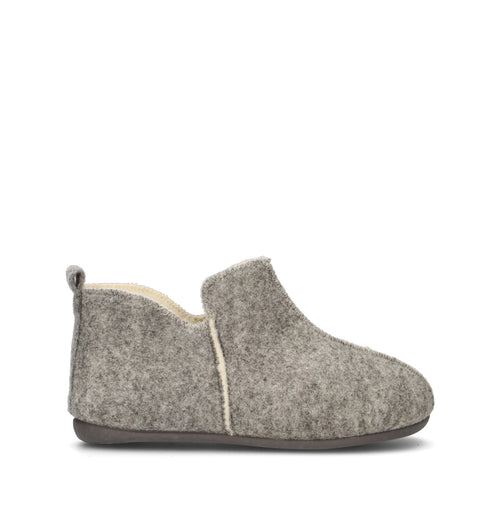 LE TIROLESI Pantofola donna grigia