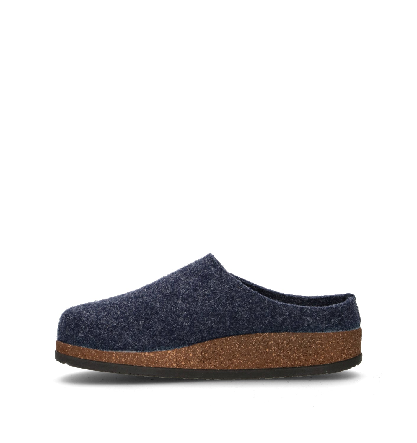 LE TIROLESI Pantofola donna blu in lana