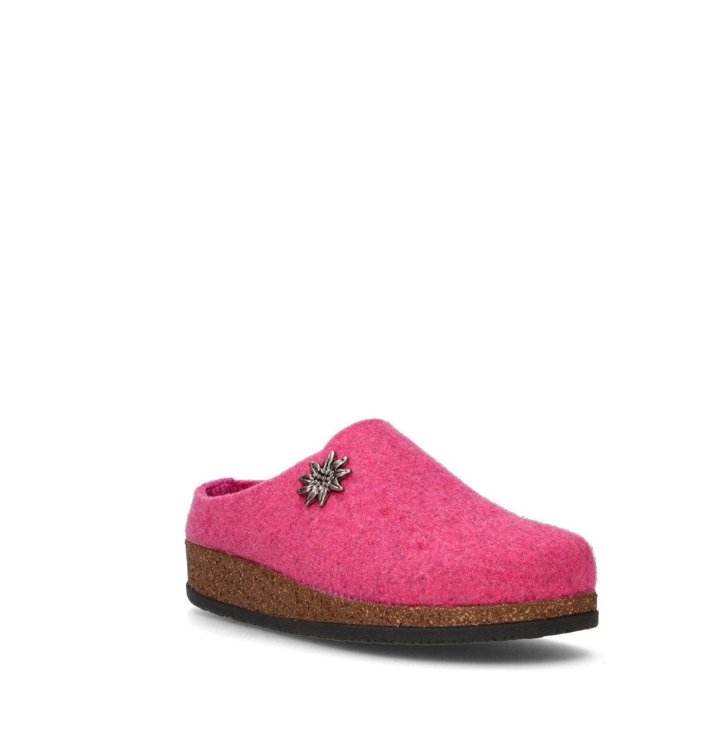 LE TIROLESI Pantofola donna rosa