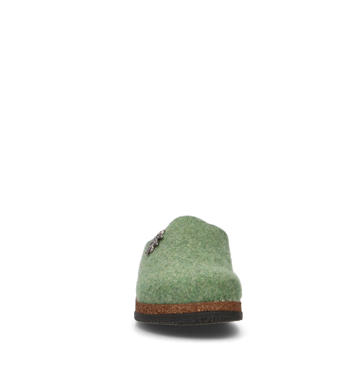 LE TIROLESI Pantofola donna verde