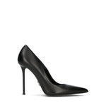 SERGIO LEVANTESI Décolleté donna nera in pelle