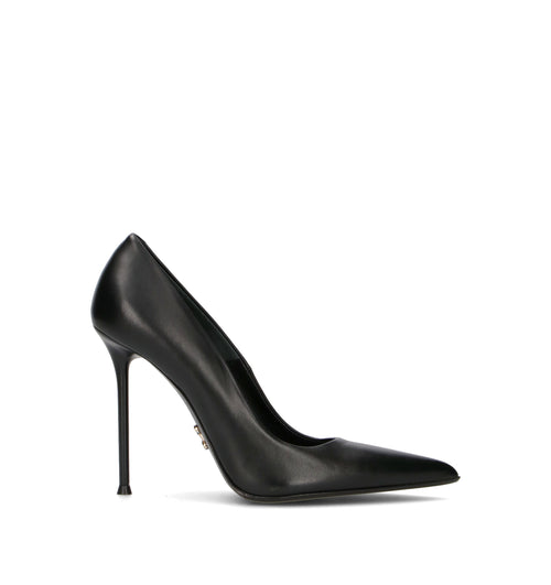 SERGIO LEVANTESI Décolleté donna nera in pelle