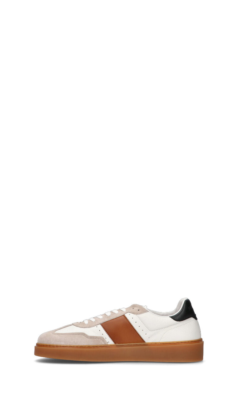 LA MARTINA Sneaker uomo bianca in pelle