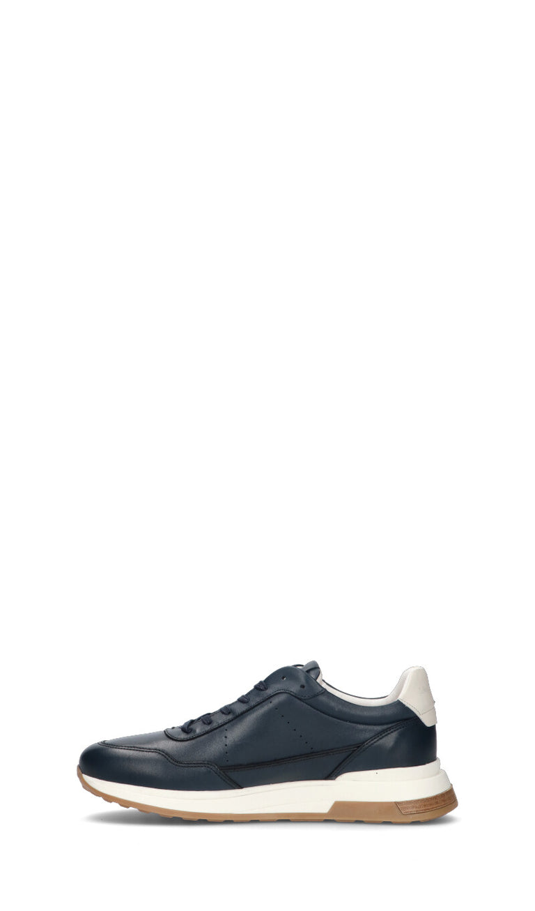 LA MARTINA Sneaker uomo blu in pelle