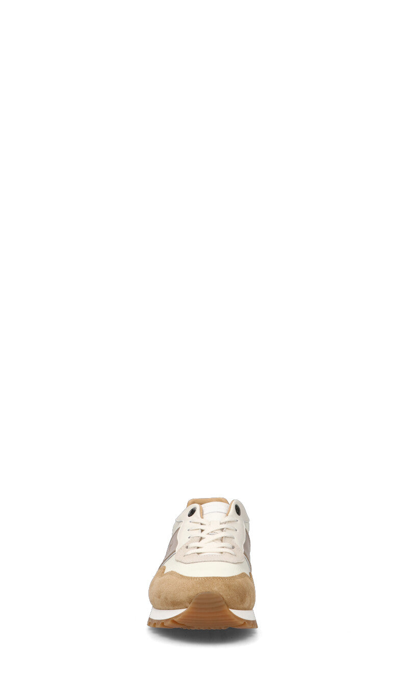 LA MARTINA Sneaker uomo panna/beige in pelle