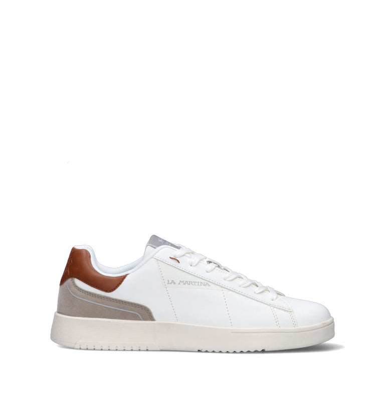 LA MARTINA Sneaker uomo bianca