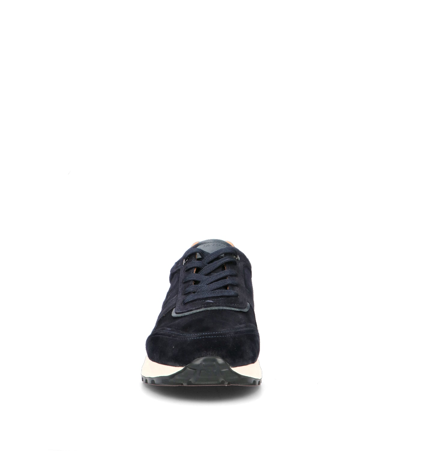 LA MARTINA Sneaker uomo blu in suede