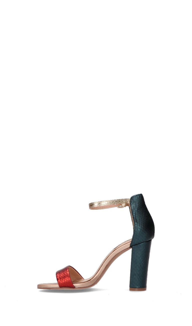EXE Sandalo donna blu/rosso/rosa