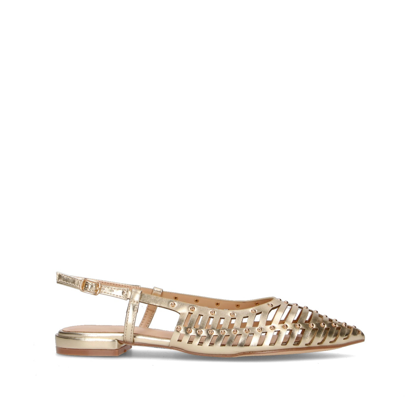 CATCH JUICE Slingback donna platino