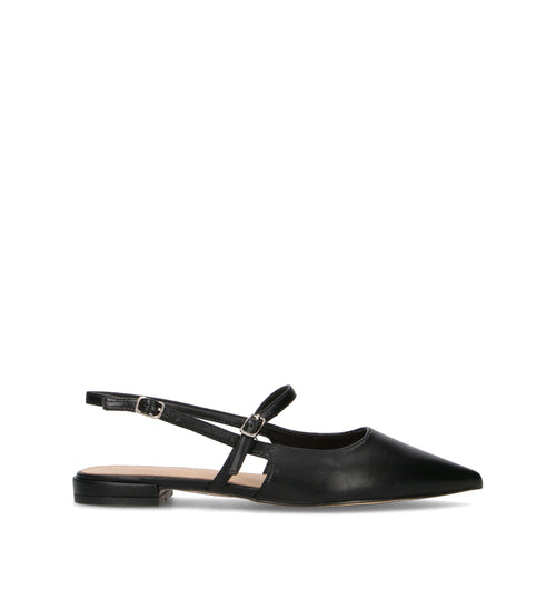 CATCH JUICE Slingback donna nera
