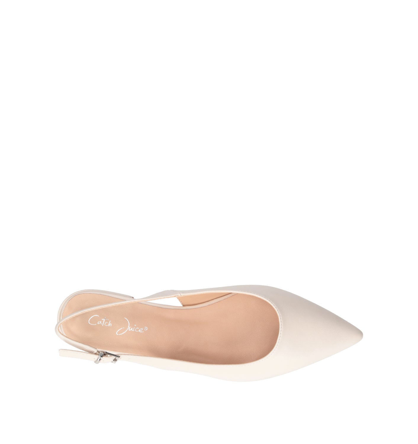 CATCH JUICE Slingback donna nude