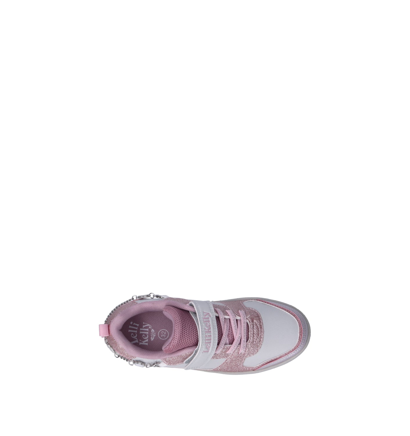 LELLI KELLY Sneaker bimba bianca/rosa