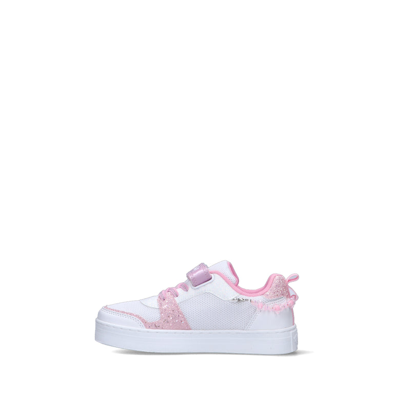 LELLI KELLY Sneaker bimba bianca/rosa