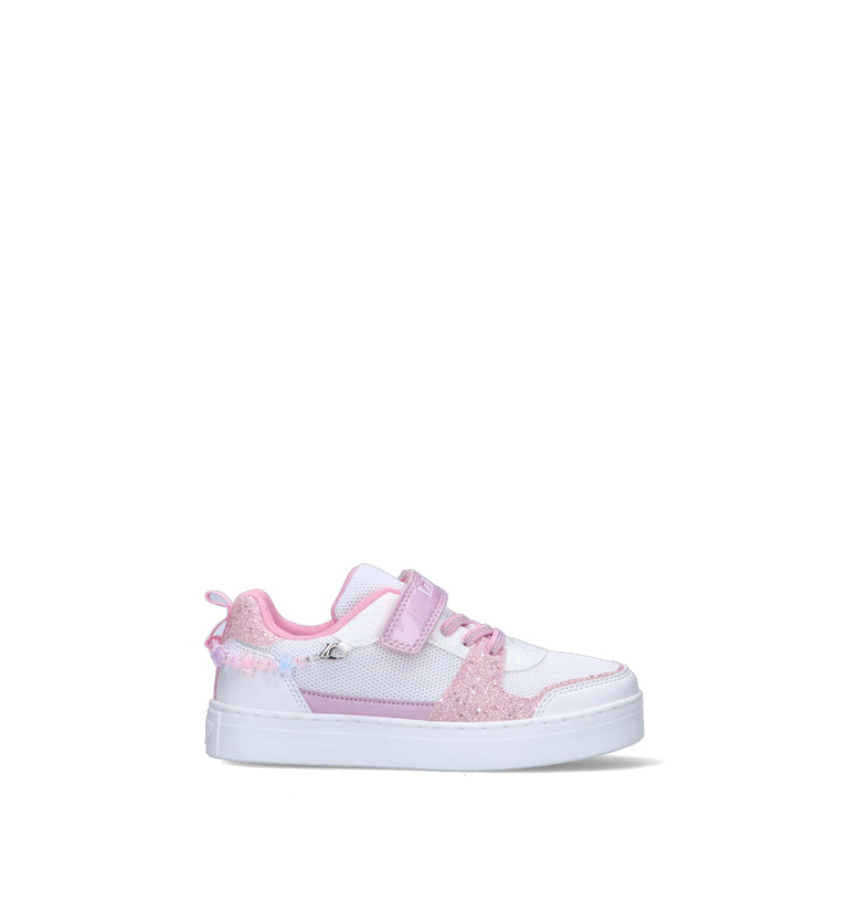LELLI KELLY Sneaker bimba bianca/rosa