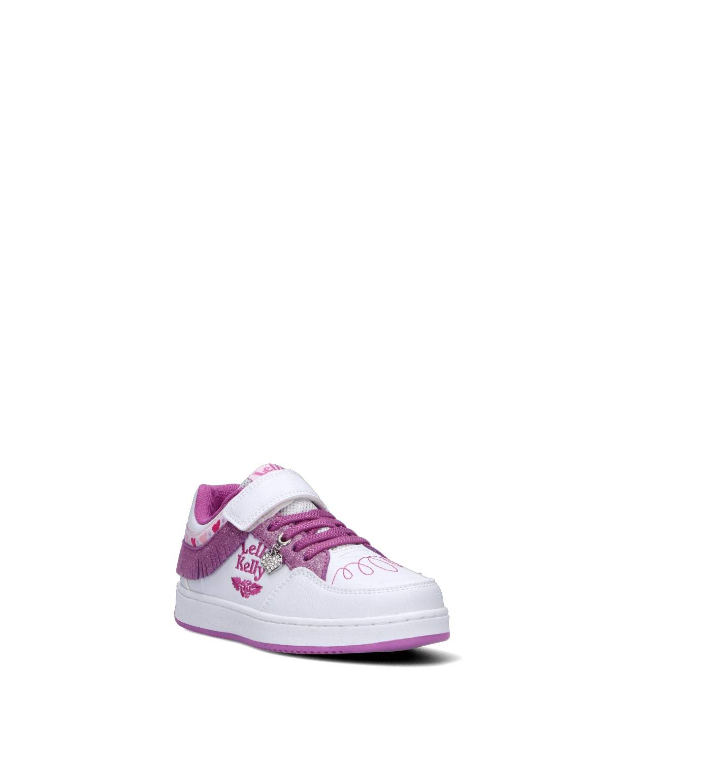 LELLI KELLY Sneaker bimba bianca/viola