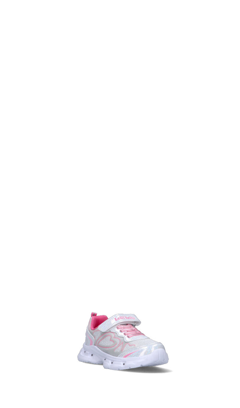 LELLI KELLY Sneaker bimba argento/rosa