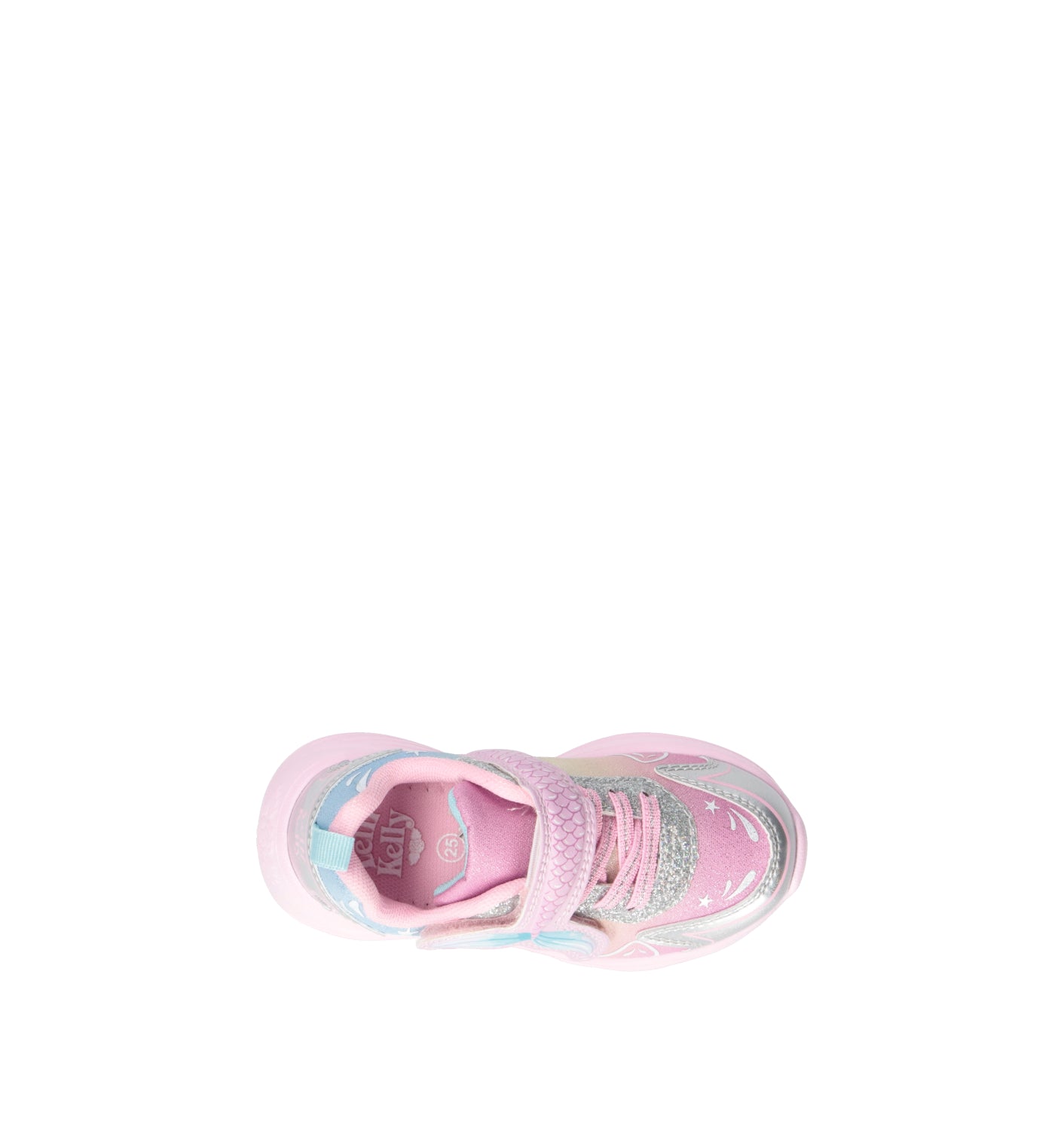 LELLI KELLY Sneaker bimba rosa con luci