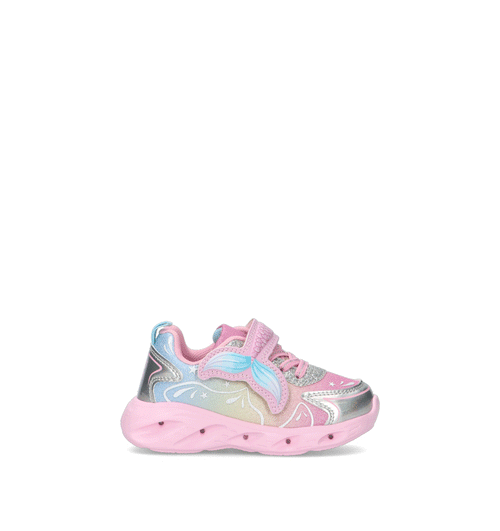 LELLI KELLY Sneaker bimba rosa con luci