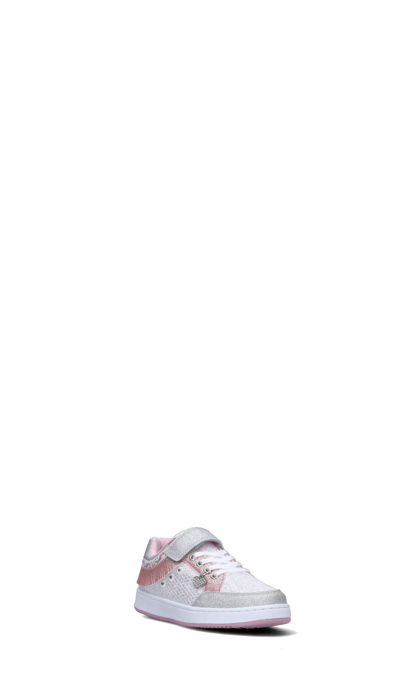 LELLI KELLY Sneaker bimba argento con luci