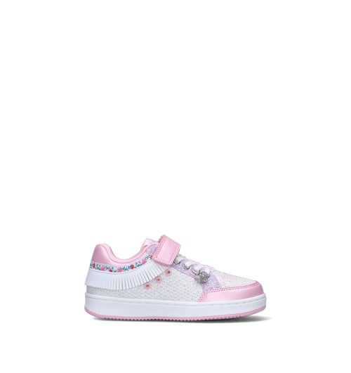 LELLI KELLY Sneaker bimba bianca/rosa