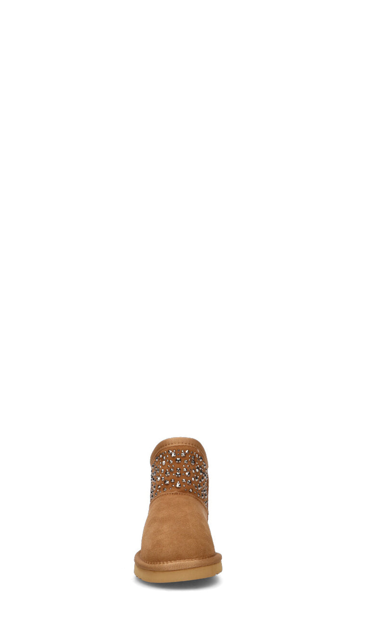 LELLI KELLY Stivaletto pelo bimba marrone in suede