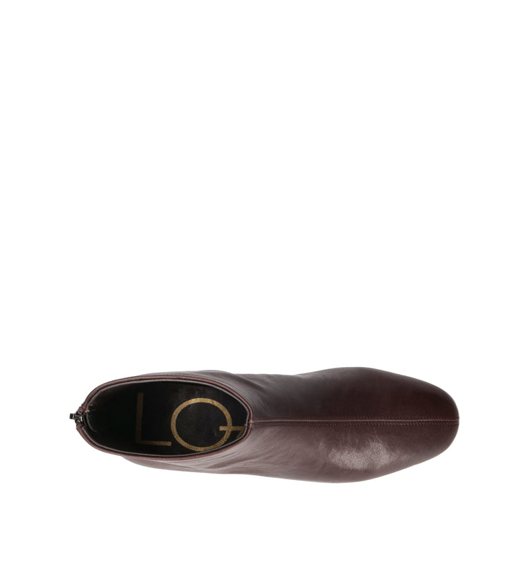 LOAFER Tronchetto donna marrone in pelle