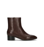 LOAFER Tronchetto donna testa di moro in pelle