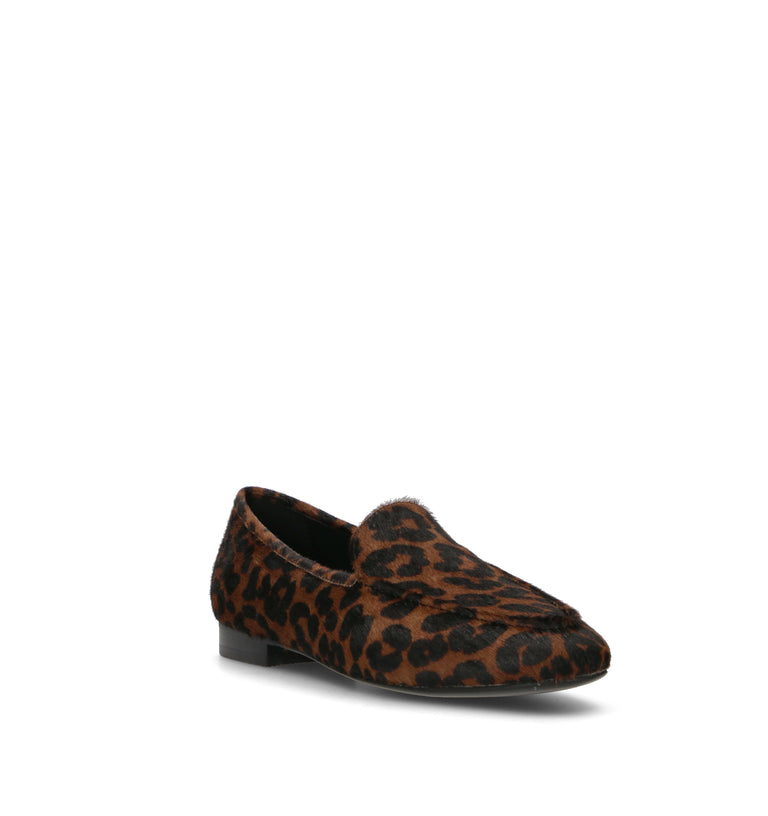 LOAFER Mocassino donna maculato in cavallino